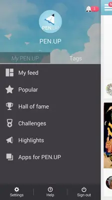 PEN.UP android App screenshot 5